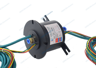 1MPa Unión rotativa neumática de aire Combinación de energía eléctrica Ethernet Anillo de deslizamiento de señal
