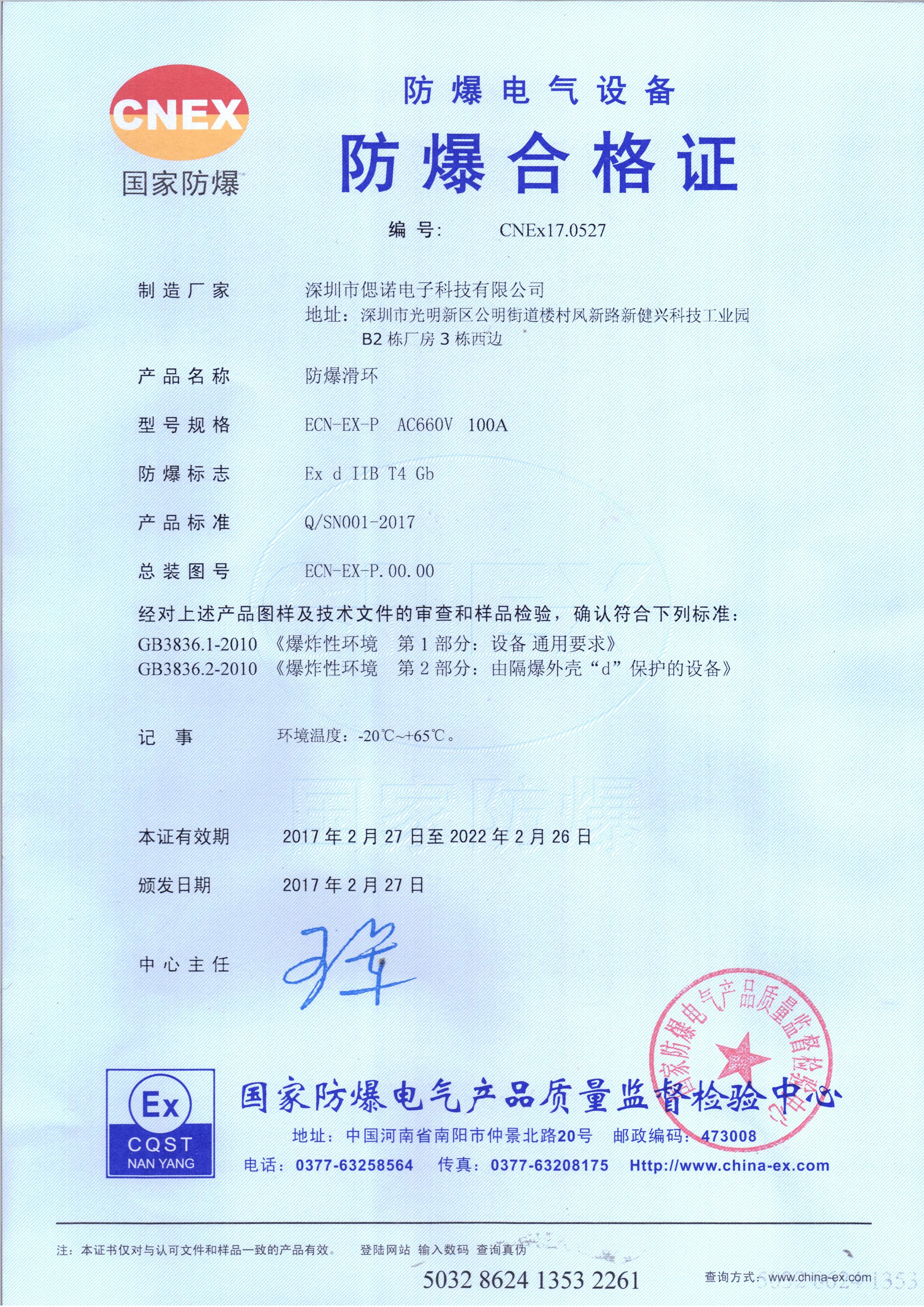 CHINA CENO Electronics Technology Co.,Ltd Certificaciones