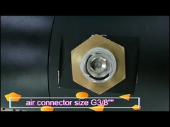 Junta rotativa integrada en aire para mesa giratoria