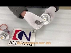 La junta rotativa de RF con anillo deslizante tiene 1 canal de señal de RF.