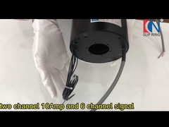 Anillo de deslizamiento Ethernet para aplicaciones de radar