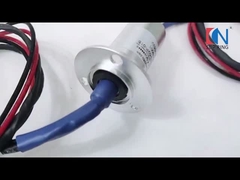 Junta rotatoria eléctrica combinada señal de Mini Capsule Slip Ring With CANBUS del robot