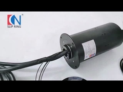 Anillo colectando integrado común rotatorio del diseño de la fibra óptica con FORJ para la industria