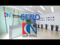 Colector de anillos de deslizamiento de panqueques Ethernet de baja temperatura 100M con IP51 y 300RPM