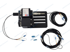 Junta rotativa de fibra óptica con 2 canales MM