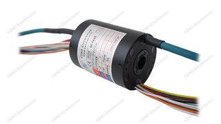Anillo colector Ethernet CENO para rotación de 360 ​​grados