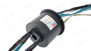 Anillo colector de baja temperatura con alimentación y señal Ethernet