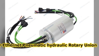 Integrar potencia/señal + anillo colector neumático