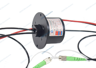 Integrar el anillo de deslizamiento rotativo de la fibra óptica con el conector SM &amp; FC APC