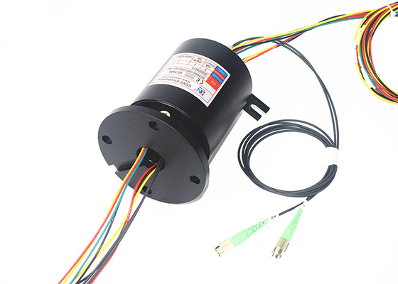 2 canales FC/junta rotatoria de la fibra óptica de APC con el conector del SM