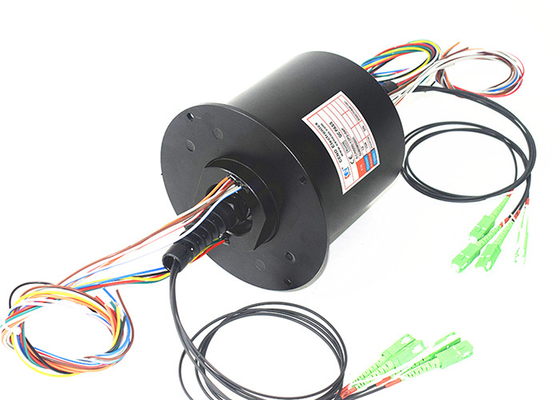 Milímetro de tipo reborde de la junta rotatoria de la fibra del conector óptico 100rpm del SC/de APC