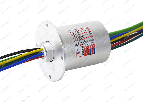 Ethernet 100m Anillo colector de señal 415v Voltaje nominal con brida