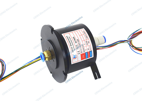 Resbalón integrado Ring With Pneumatic Electrical Power de la industria y señal