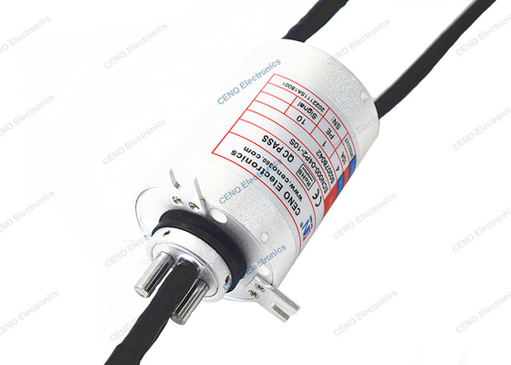 Resbalón integrado industrial Ring With Encoder Signal And Electric Power