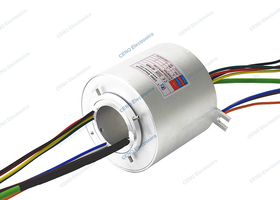 El resbalón Ring Through Hole de Ethernet del megabit del OEM/del ODM 50m m combinó el eslabón giratorio eléctrico