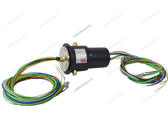 0 - unión rotatoria neumática de 480V AC/DC con el anillo colectando del empalme eléctrico/de la señal de Ethernet