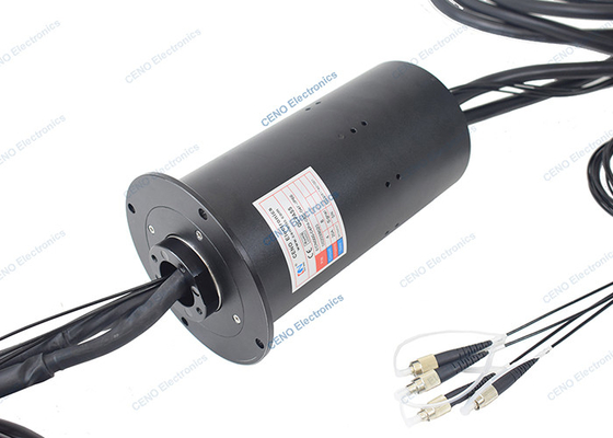 Resbalón integrado diseño común rotatorio Ring With FORJ de la fibra óptica de la industria