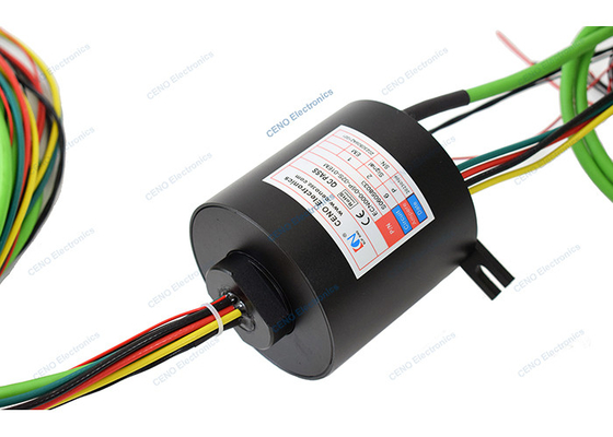 Eslabón giratorio de la señal de Ring With RS232 del resbalón de Ethernet de PROFINET para el sistema automático