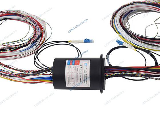 Anillo colector rotatorio de la junta de la fibra óptica eléctrica 1550nm con baja temperatura