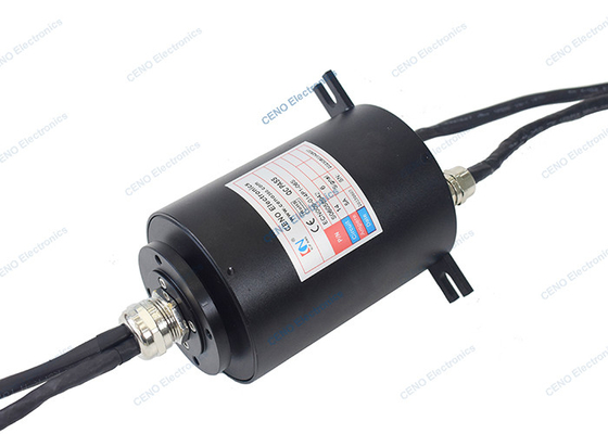 Anillo colector integrado de la señal del codificador 400VAC con la junta eléctrica rotatoria IP65