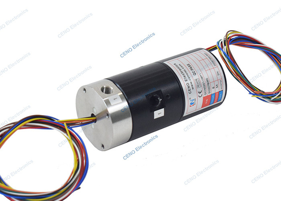 Anillo de deslizamiento integrado de 30 rpm con articulación neumática y de potencia rotativa y colector eléctrico