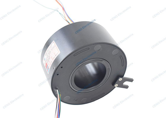 8 circuitos 1A señal a través del anillo de resbalón de agujero con ID50mm y 500RPM para la industria