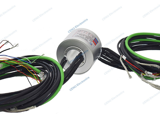 Anillo de deslizamiento a baja temperatura con señal Ethernet RS422 ID35mm