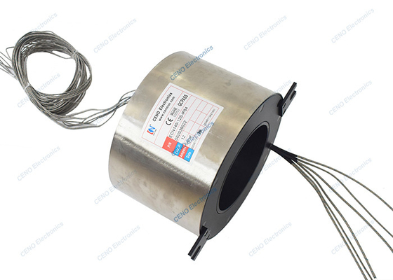 6 Grupo K Tipo de anillo de deslizamiento de señal de termopares con diámetro de 140 mm para la industria