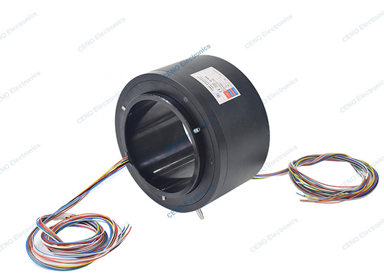 Anillo de deslizamiento a través del agujero con ID133mm y 12 circuitos 5A para el sistema industrial