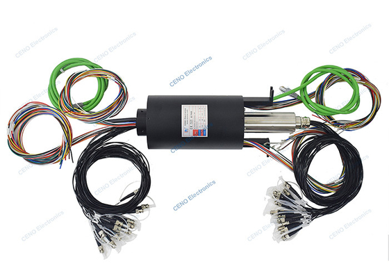 Integrar el anillo de deslizamiento de FORJs con energía eléctrica y señal para robótica o radar