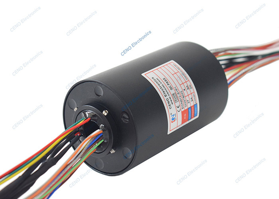 31 Circuitos 2A 5A Anillo eléctrico a través del agujero para el deslizamiento automático industrial