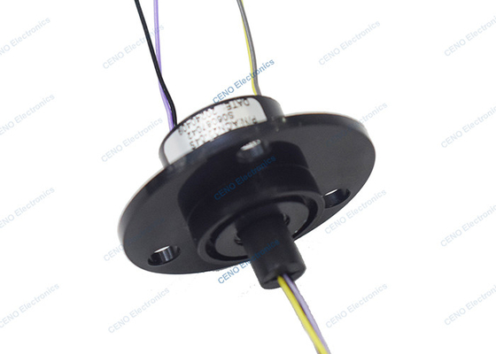 4 Circuitos de señal mini anillo de resbalón cápsula con material de plástico de ingeniería