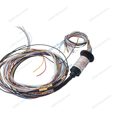Capsula de anillo de deslizamiento de vídeo HDMI con vídeo analógico PLA y señal Ethernet de 100M
