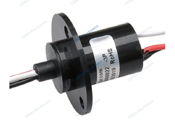 3 circuitos rotativo conector eléctrico anillo de resbalón cápsula para automático