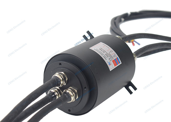 Anillo de deslizamiento industrial con conector eléctrico rotativo de 17 circuitos para automatización