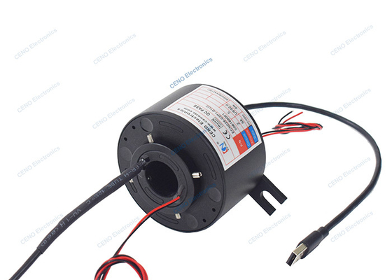Anillo de deslizamiento de señal USB 2.0 con perforación de 25 mm para simulador de movimiento