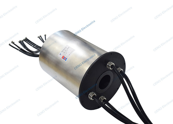 Equipo marino Anillo de deslizamiento de cepillo de carbono de gran potencia con agujero a través y humedad RH del 60%