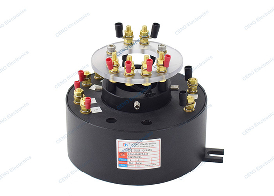 A través del anillo de deslizamiento de perforación integrar energía eléctrica con señales de termopares