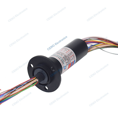 Anillo de resbalón de cápsula de alta definición con señal SDI y colector eléctrico