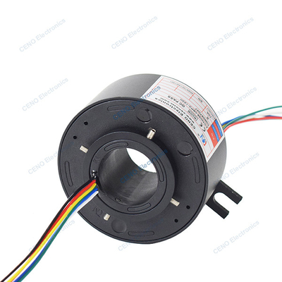 Anillo de deslizamiento a través del agujero con perforación interna de 38 mm y giro conductor para la industria