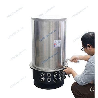Anillo de deslizamiento de pincel de carbono de gran tamaño con transmisión y señal eléctrica multicanal