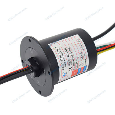 Anillo de resbalón a prueba de agua con IP66 y señal de alimentación eléctrica para sistema automático