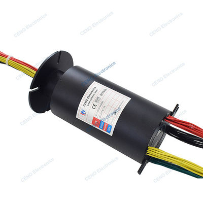 200A Anillo de deslizamiento de alta corriente con unión giratoria de potencia eléctrica para robot industrial