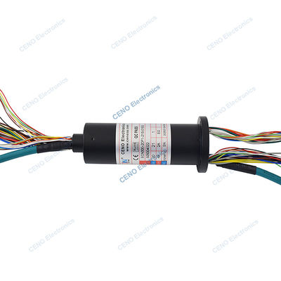 Anillo de deslizamiento de baja temperatura con señal Ethernet y energía eléctrica para la industria