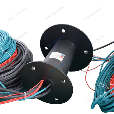 Anillo Colector Antiexplosión de Baja Temperatura con Alimentación Eléctrica y Señal Ethernet
