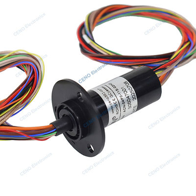 Anillo de resbalón de cápsula de señal HD-SDI con energía eléctrica para sistema industrial