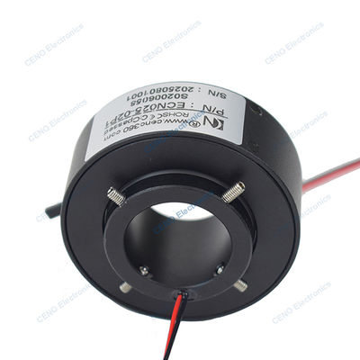 Anillo Colector de Paso Pasante con Orificio Interior opcional y Junta Rotativa Eléctrica de Potencia