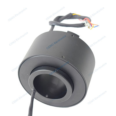 Anillo Colector de Paso Pasante con Alimentación Eléctrica y Señal CANBus para la industria