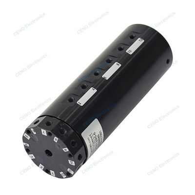 Unión rotativa neumática de 12 canales con anillo deslizante de gas a 30 rpm para robot industrial