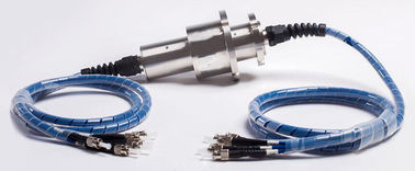 Anillo colectando eléctrico de la fibra de la velocidad de rotación 150 compatible con protocolos del ómnibus de datos